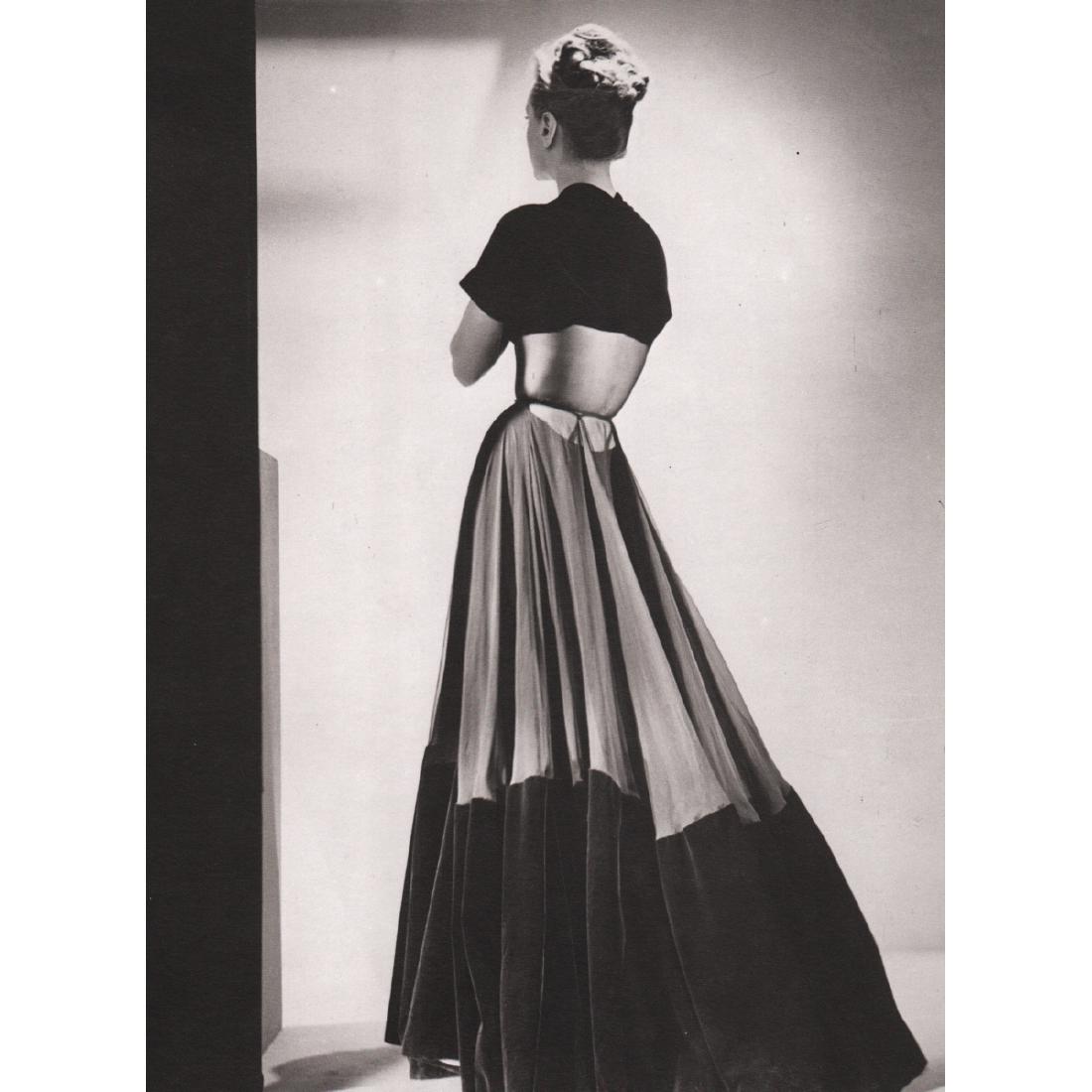 MAURICE TABARD - Harper's Bazaar 1947: Artist: MAURICE TABARD Print Title: Harper's Bazaar 1947 Medium: Photo-Lithograph Printing Date: 1980's Printed in France Image Size: 7.5 x 10 inches Maurice Tabard (1897-1984) was a French photograph