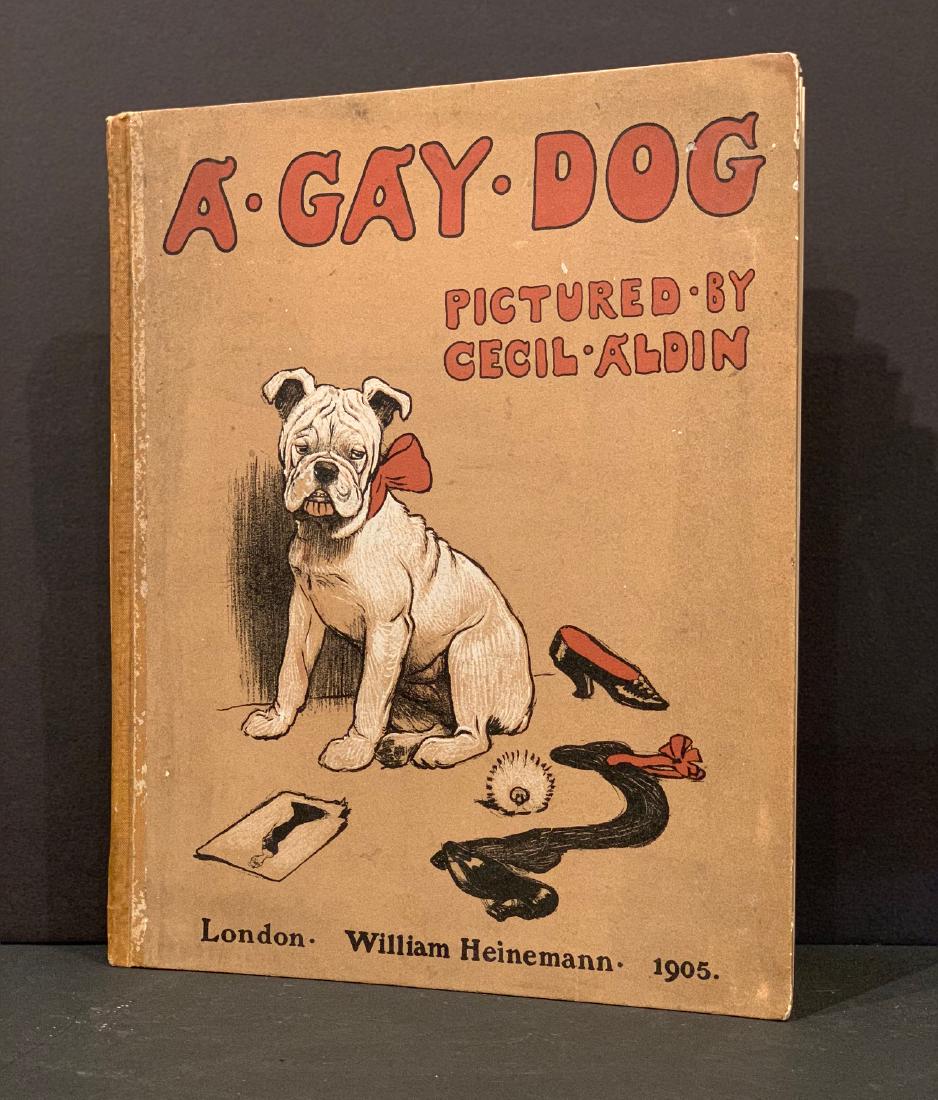 A  GAY DOG, illustrated by Cecil Aldin,  London, 1905 (1 of 8)