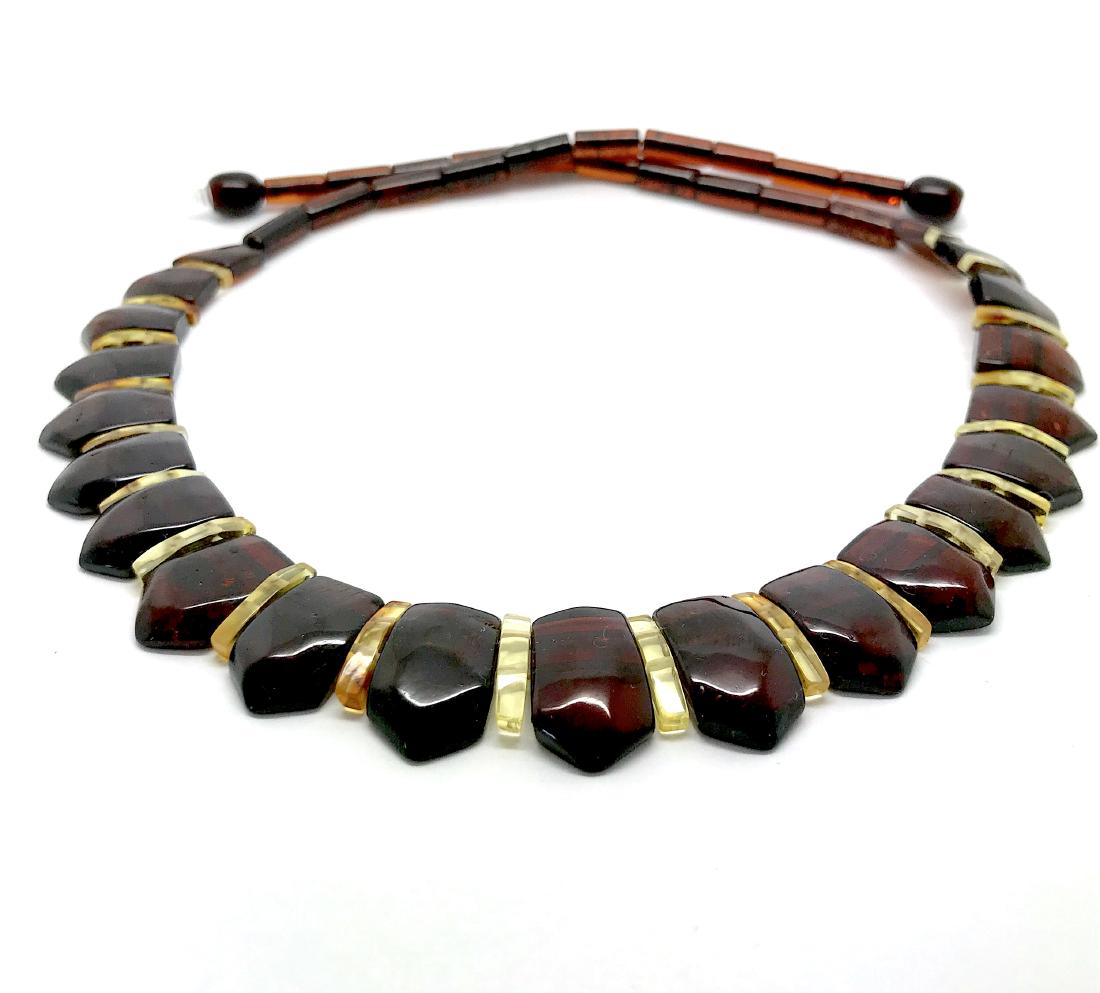 Cleopatra collar Baltic amber necklace 16.3 gr (1 of 10)