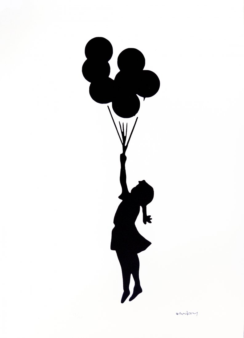 Banksy Flying Baloon Girl (1 of 2)