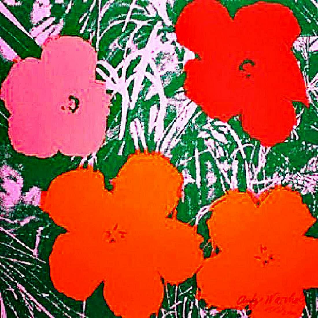 Andy Warhol Flowers 9 (1 of 3)