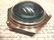 Brass Heavy Glass Magnifying Desk Lens Magnifier - 8