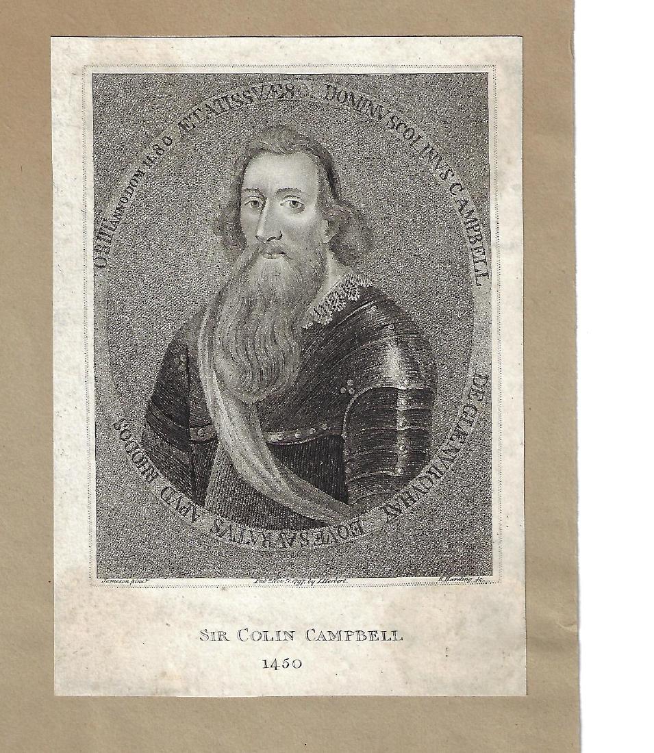 1797 Engraving of Colin Campbell (1 of 1)