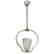 Murano Frosted Glass Pendant by Ercole Barovier