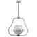 Italian Murano Textured Bell with Glass Fountain
