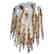 Italian Stalactites Murano Glass Chandelier by Mazzega