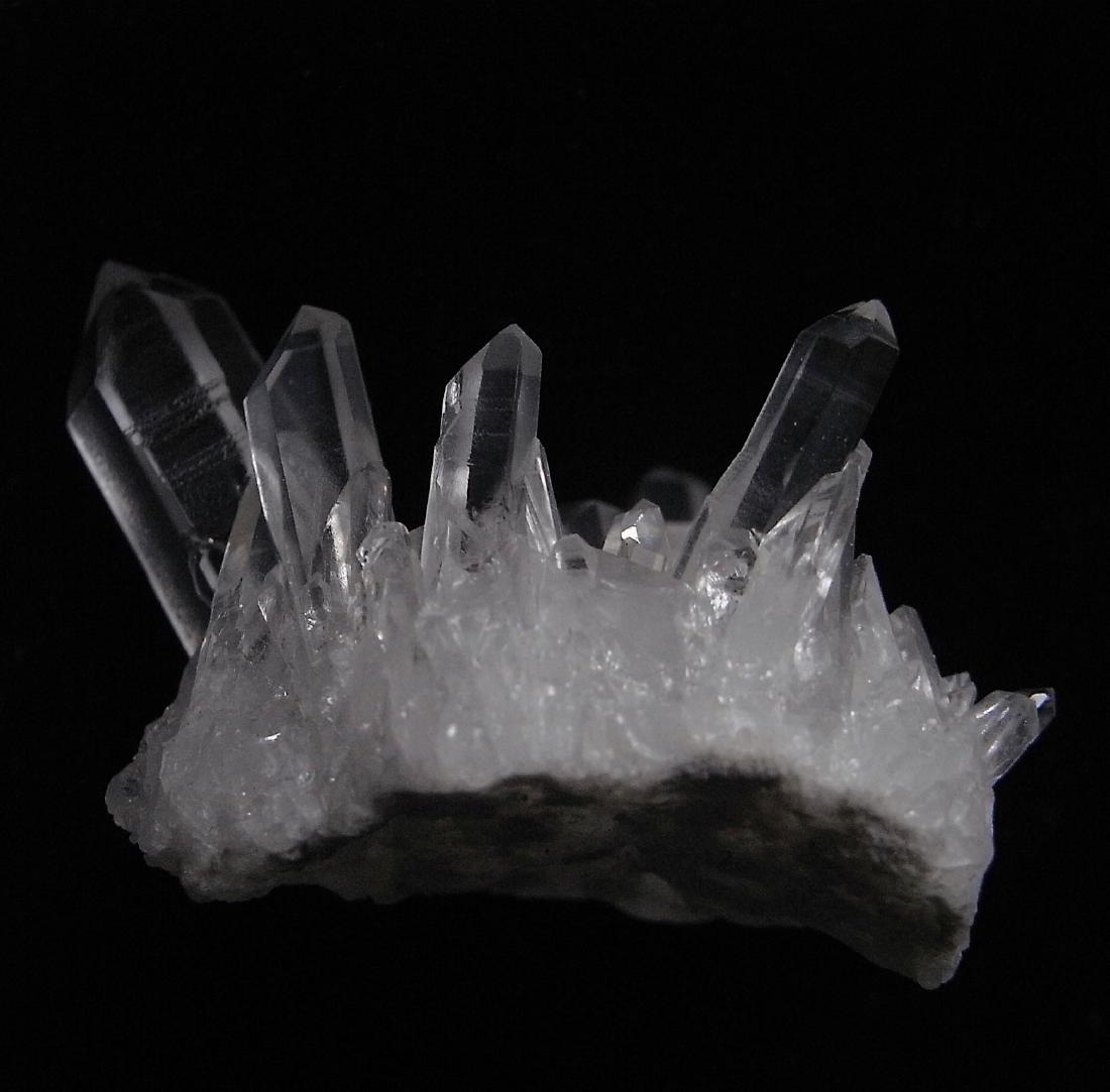 CLEAR QUARTZ CRYSTAL CLUSTER (1 of 5)
