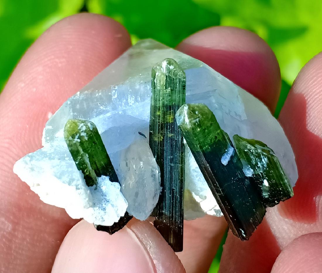 12 Gram Tourmaline & Quartz Specimen (1 of 4)