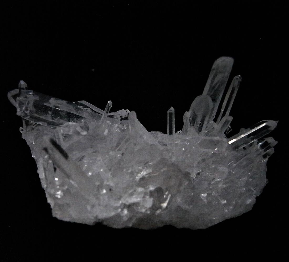CLEAR QUARTZ CRYSTAL CLUSTER (1 of 6)