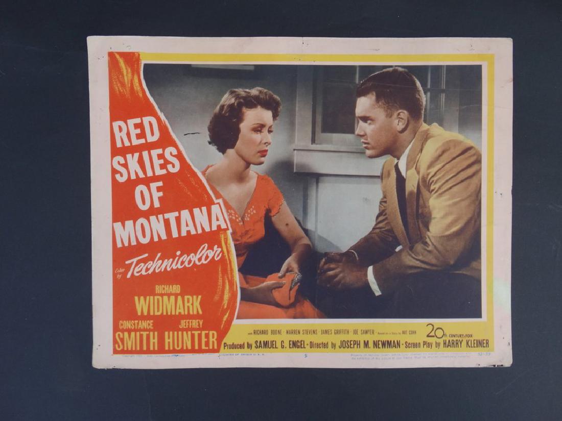 Red Skies Of Montana (1952) Lobby Card (1 of 4)