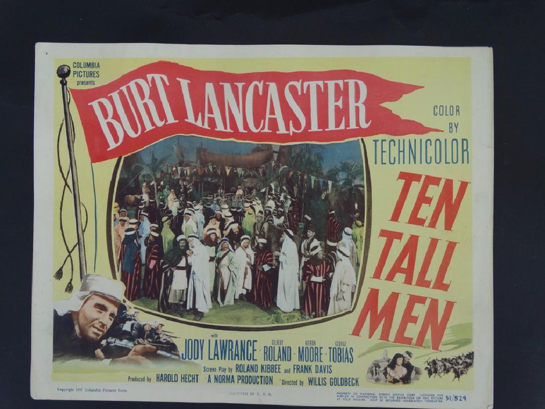 Ten Tall Men (1951) Lobby Card (1 of 2)