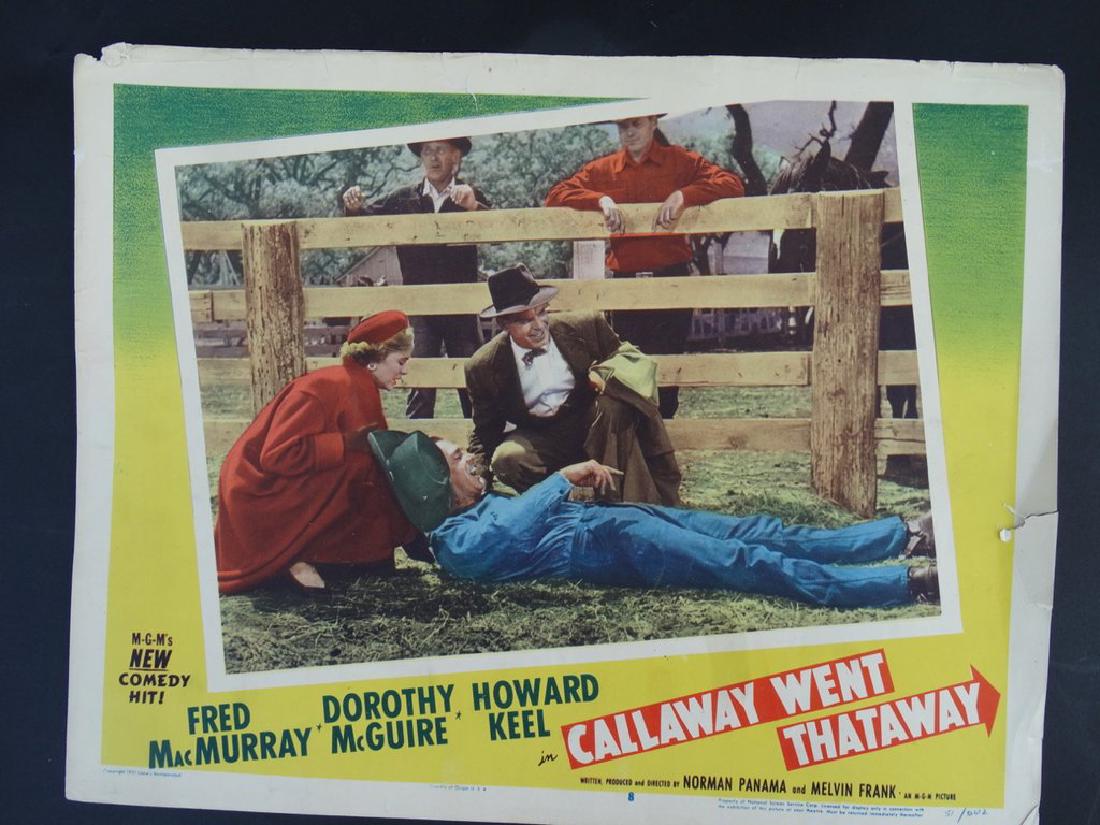 "Callaway Went That a Way" Lobby Card (1 of 1)
