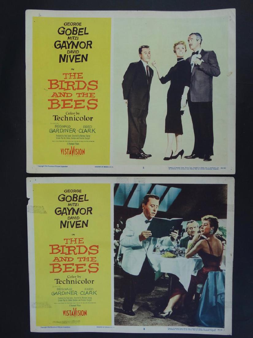 "The Birds and The Bees" -- Set of 2 Lobby Cards (1 of 3)