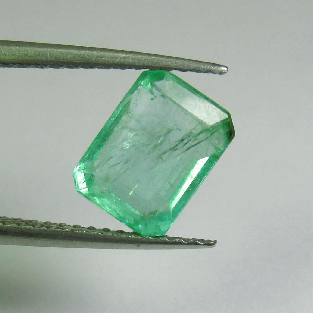 2.12 Ctw Natural Zambian Emerald Octagon Cut (1 of 2)