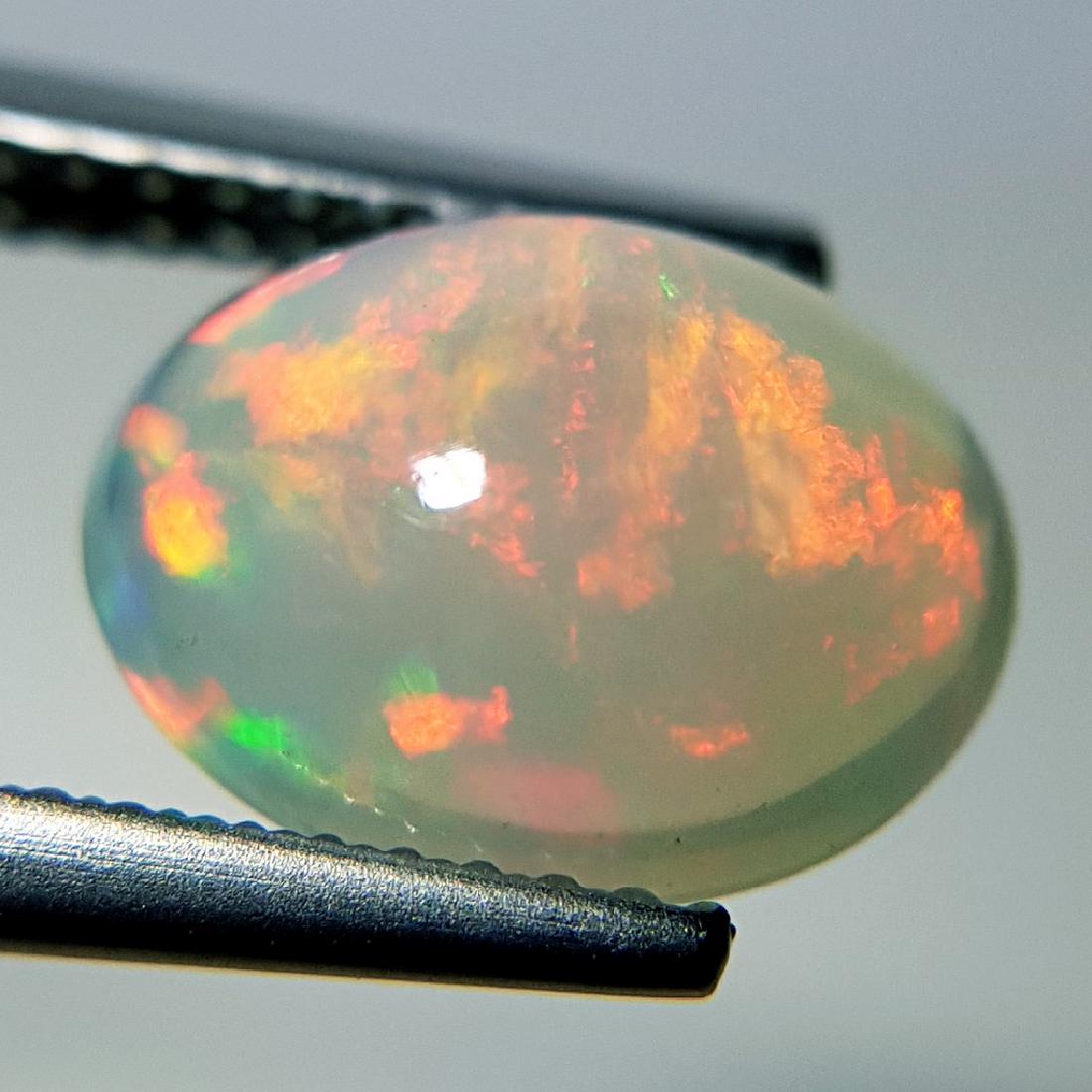 2.30 ct Amazing Fire Oval Cabochon Natural Opal (1 of 7)