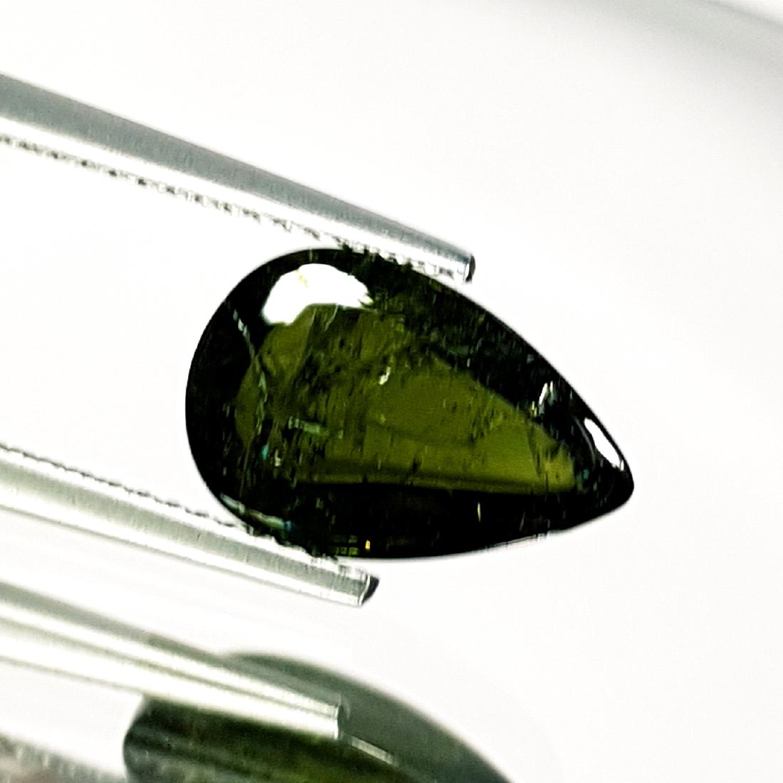 3.30 ct Natural Tourmaline: No Reserve! Item: 3.30 ct Natural Tourmaline Color/Clarity: SI Loose gemstone Carat Weights: 3.3 Size (mm): 12.40 x 8.35 x 4.40 Pear - Brazil Shipping: International: Flat-rate of $10.00 shipping worl