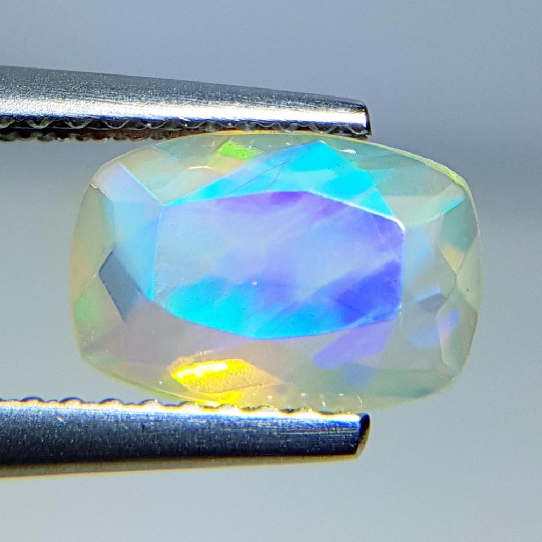 1.14 ct Beautiful Fire Cushion Cut Natural Opal (1 of 8)
