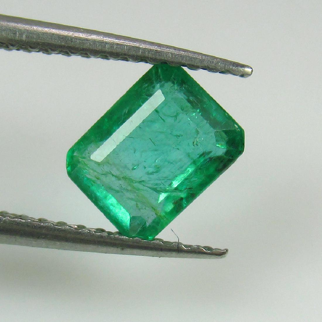 1.03 Ct Genuine Zambian Emerald Octagon cut (1 of 2)