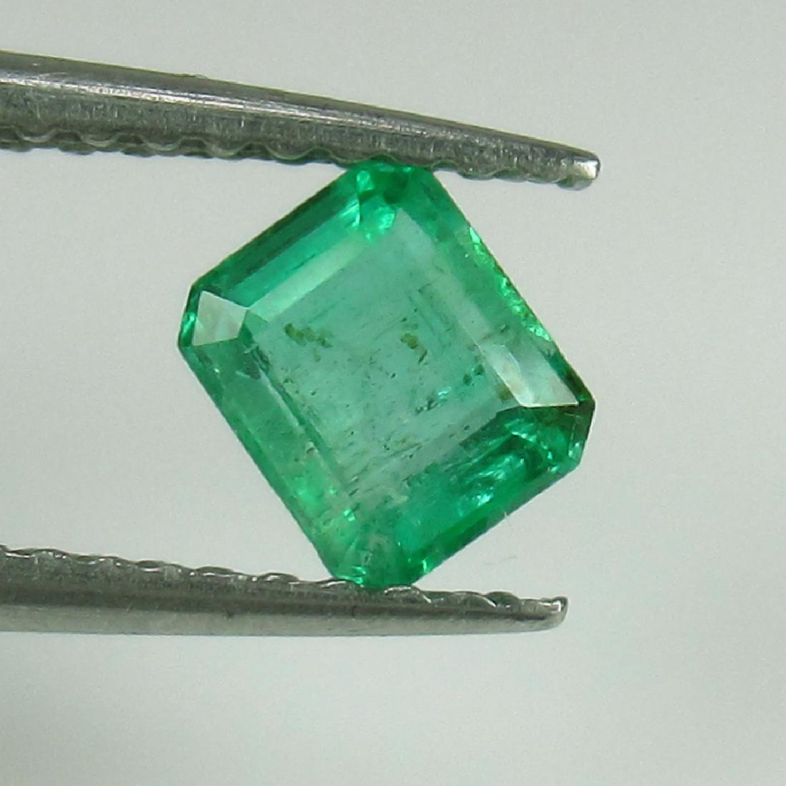 0.59 Ctw Natural Loose Zambian Emerald Octagon cut (1 of 2)
