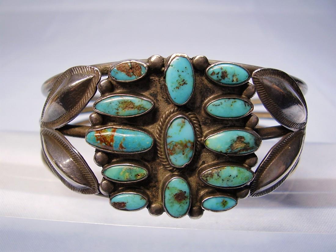 Navajo Turquoise Bracelet (1 of 6)