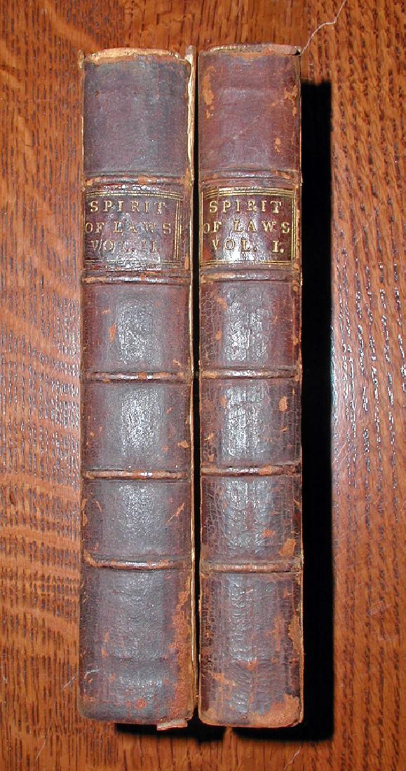 The Spirit of Laws, Baron de Montesquieu (1751) (1 of 4)