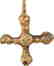 EARLY CHRISTIAN CROSS C.800-1000 AD