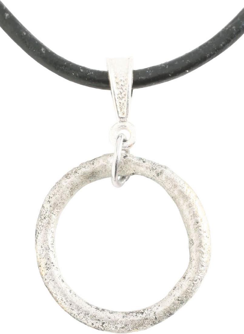 CELTIC PROSPERITY RING NECKLACE C.400-100 BC (1 of 2)