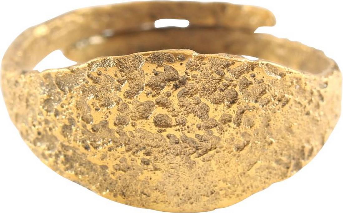 VIKING WARRIOR’S RING C.866-1067 AD, Sz 10 (1 of 3)