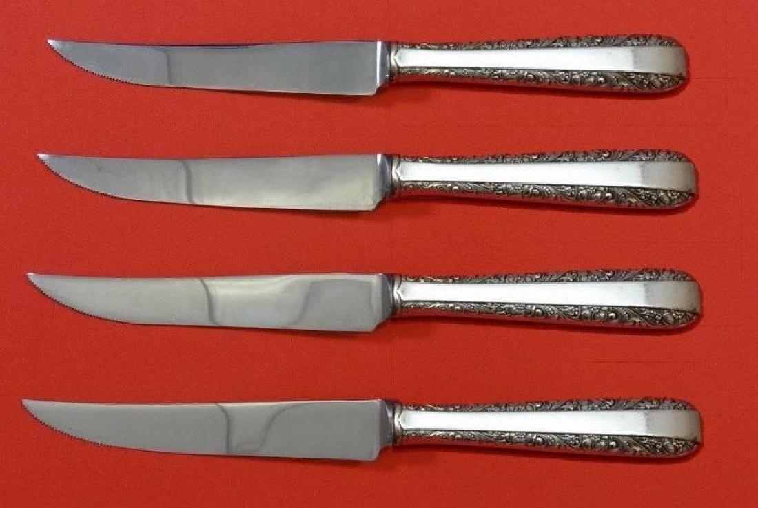 Set of 4 Candlelight by Towle Sterling Steak Knives (1 of 3)