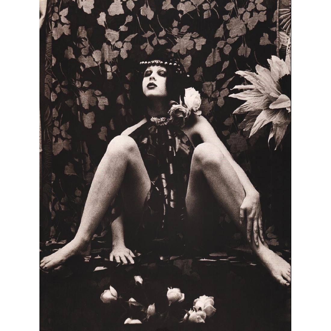 IRINA IONESCO - Fafa: Artist: IRINA IONESCO Print Title: Fafa Medium: Sepia-toned Photo-Lithograph Printing Date: 1970's Printed in France Image Size: 15.5 X 11.75 inches Irina Ionesco is a French photographer born in Pari