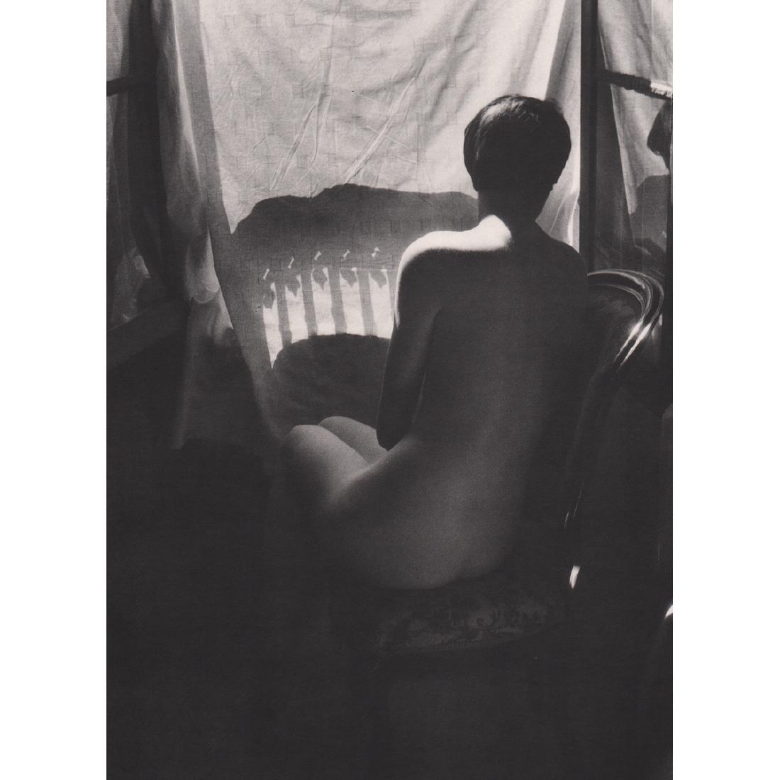 WILLY RONIS - Nude from Behind, 1955: Artist: WILLY RONIS Print Title: Nude from Behind, 1955 Medium: Photo-lithograph Printing Date: 1980's Printed in France Image Size approx: 7 X 9 inches Willy Ronis (1910-2009) was a French photograph