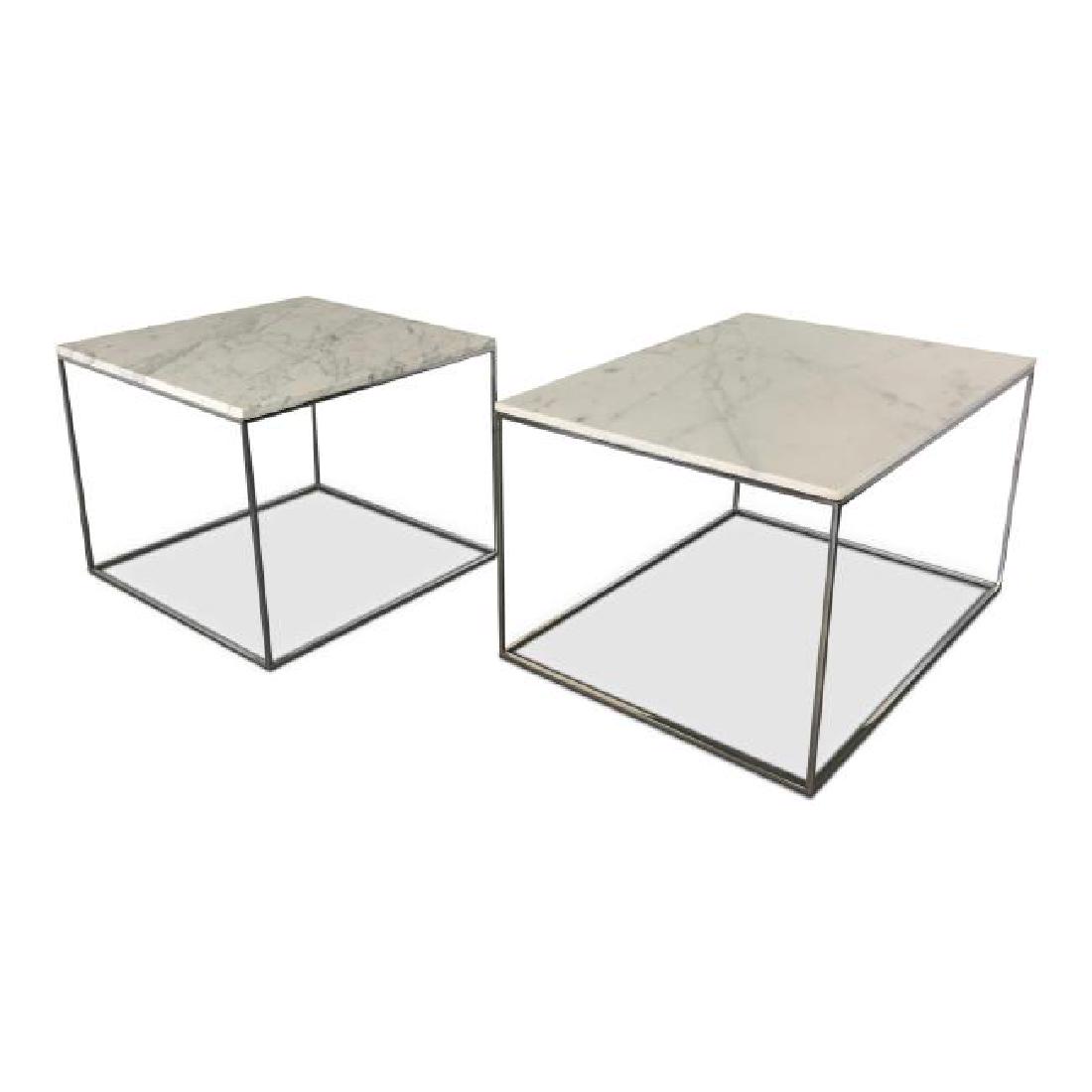 Milo Baughman for Thayer Coggin Chrome & Marble (1 of 11)