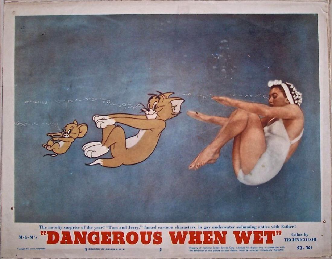 DANGEROUS WHEN WET '53 LOBBY CARD SET ~ ESTHER WILLIAMS (1 of 1)