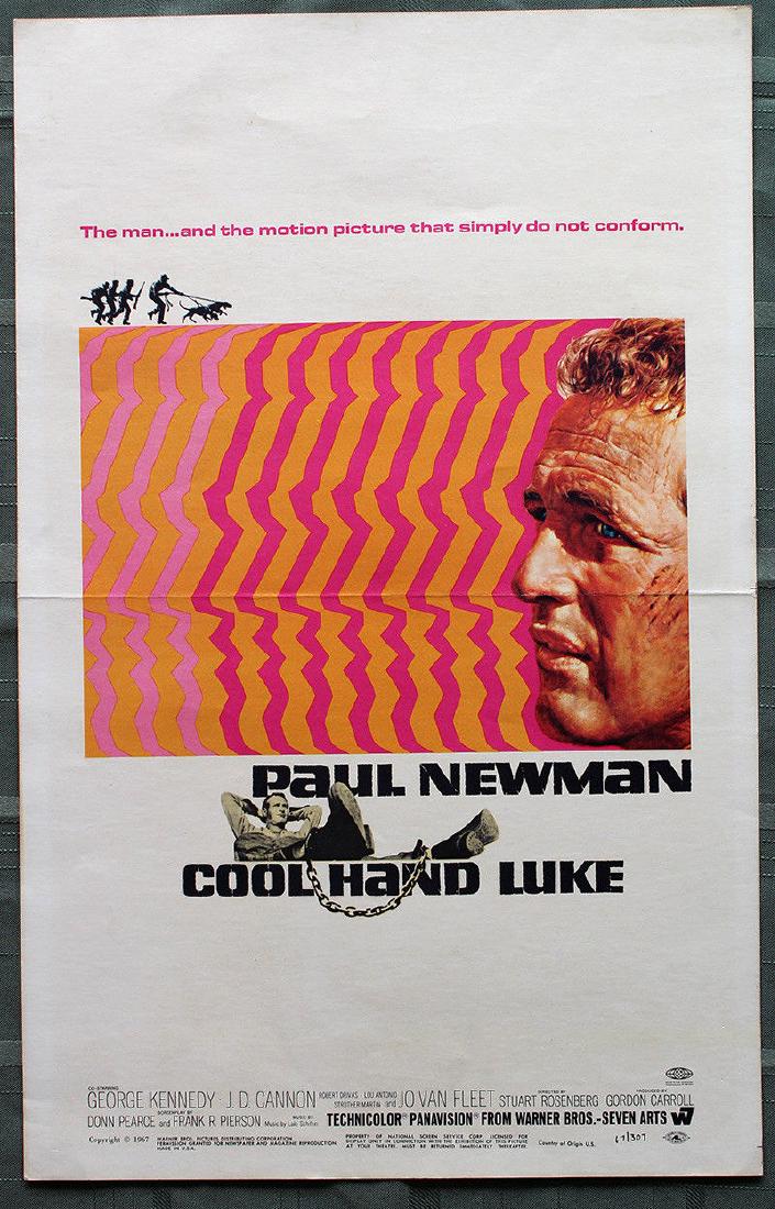 Cool Hand Luke (USA, 1967) US Half Sheet Movie Poster (1 of 1)