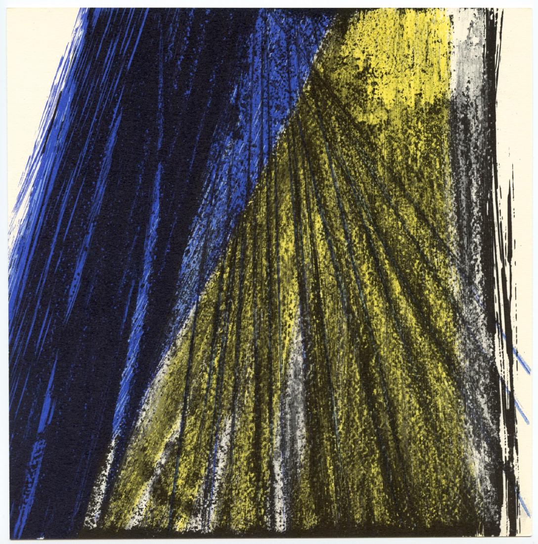 Hans Hartung lithograph, 1971 (1 of 1)
