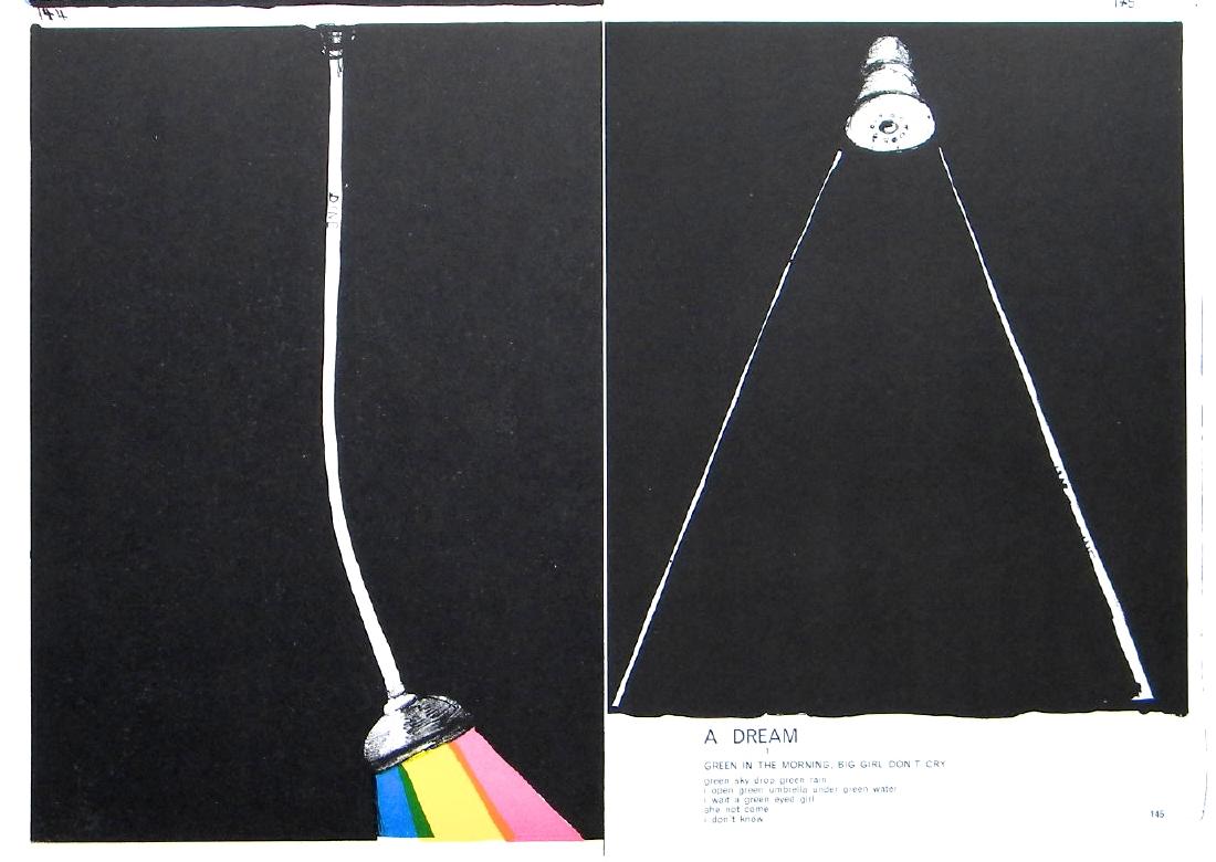 Jim Dine original lithograph, 1964: Jim Dine original lithograph, 1964 Medium: original lithograph (in two sections). Published in 1964 by Eberhard Kornfeld for 1 Cent Life, from the unsigned edition of 2000. Sheet size 16 1/4 x 22 3/4