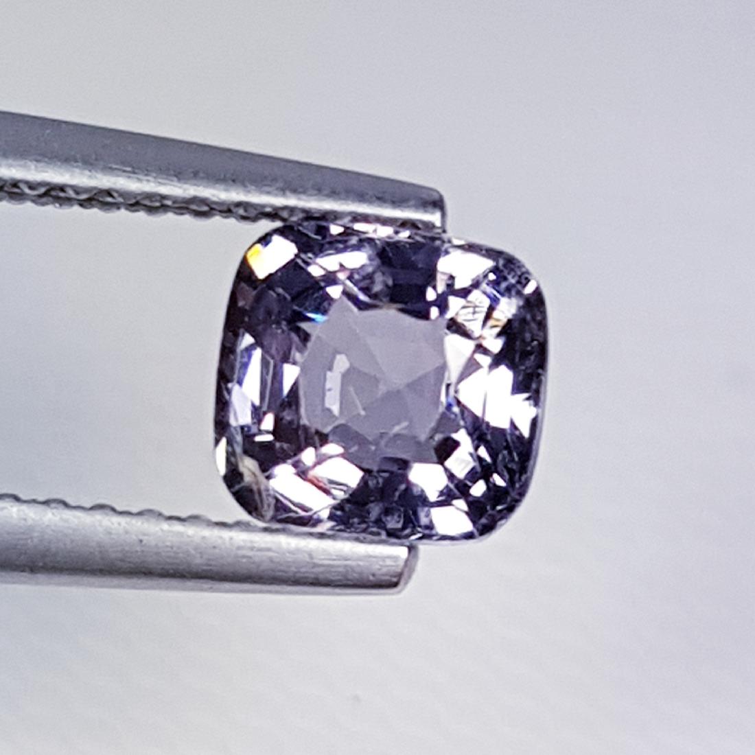 1.12 ct Top Quality Gem Cushion Natural Spinel: No Reserve! Item: 1.12 ct Top Quality Gem Cushion Natural Spinel Color/Clarity: VVS Loose gemstone Carat Weight: 1.12 Size/Dimensions: 5.71 x 6.01 x 3.75 Cushion - Burma Shipping: Domestic: Flat-rate