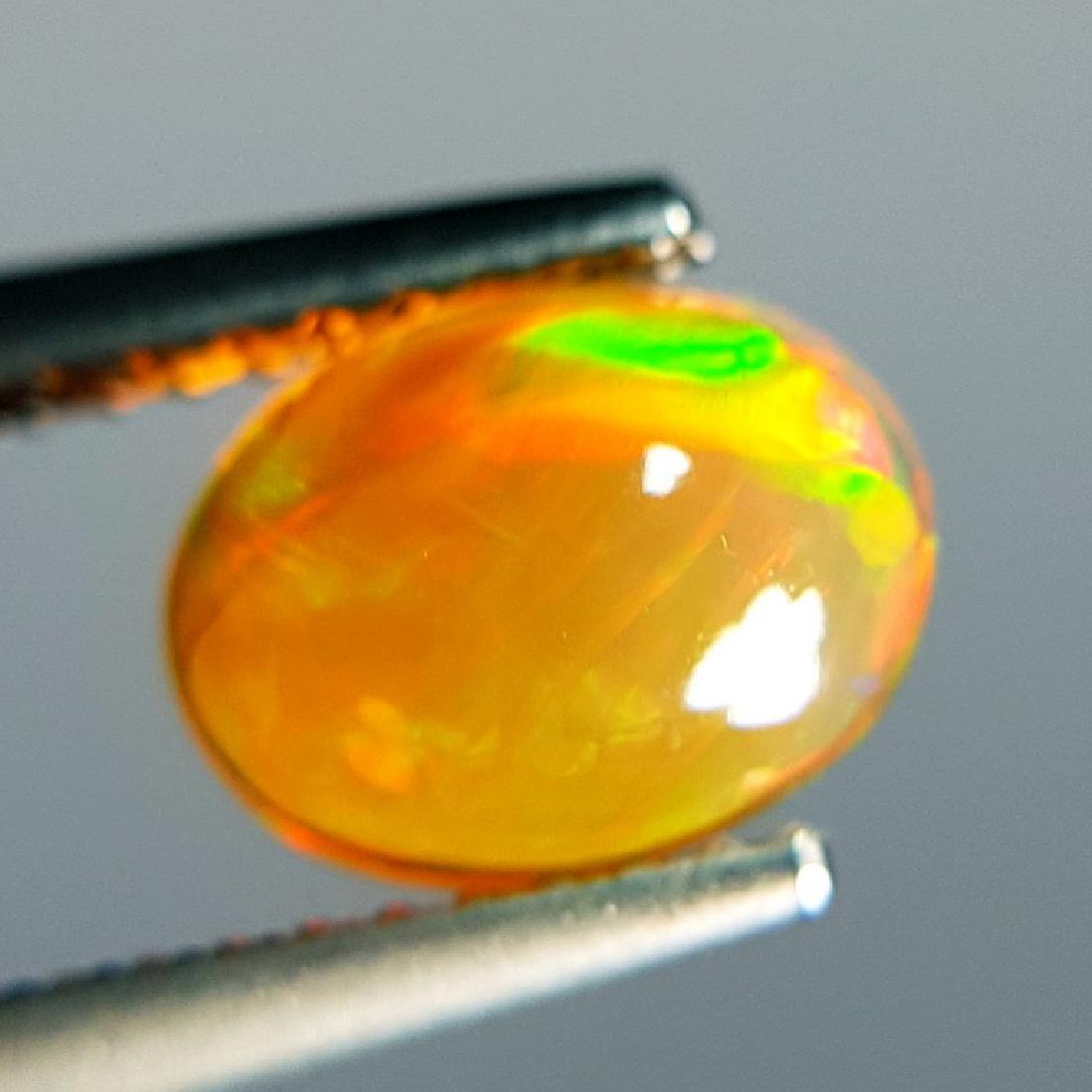 1.03 ct Top Grade Fire Oval Cabochon Natural Opal (1 of 8)