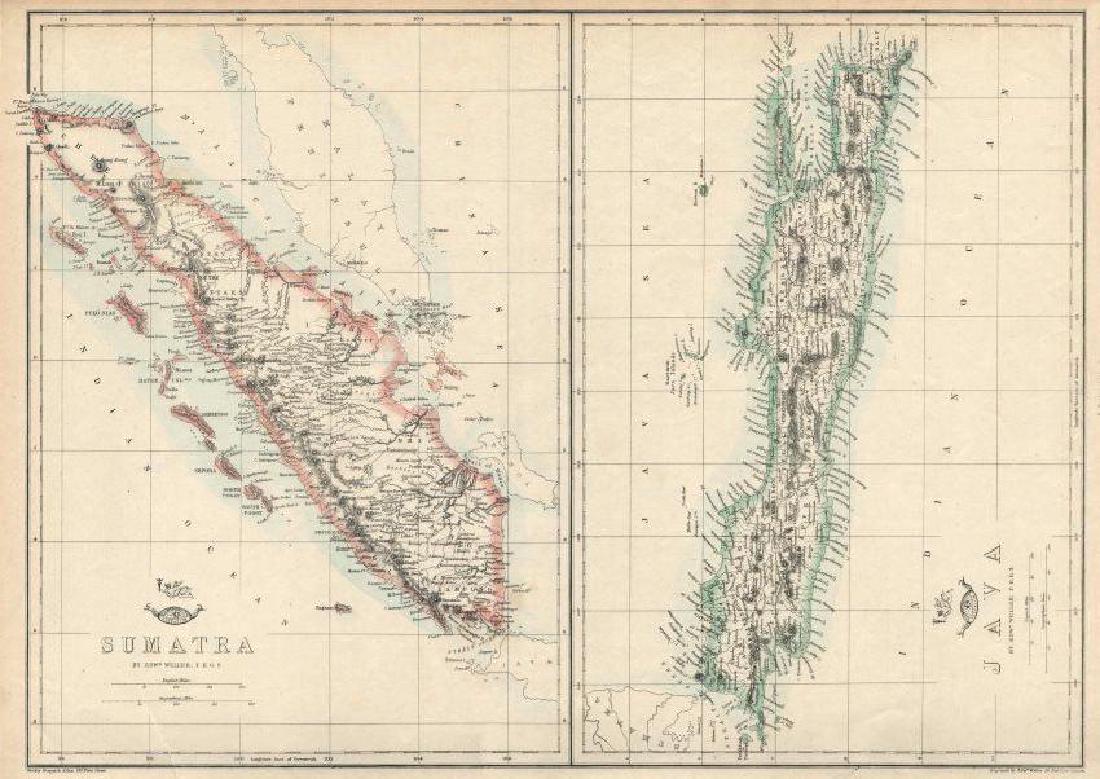 SUMATRA & JAVA. Dutch East Indies. Singapore. (1 of 2)