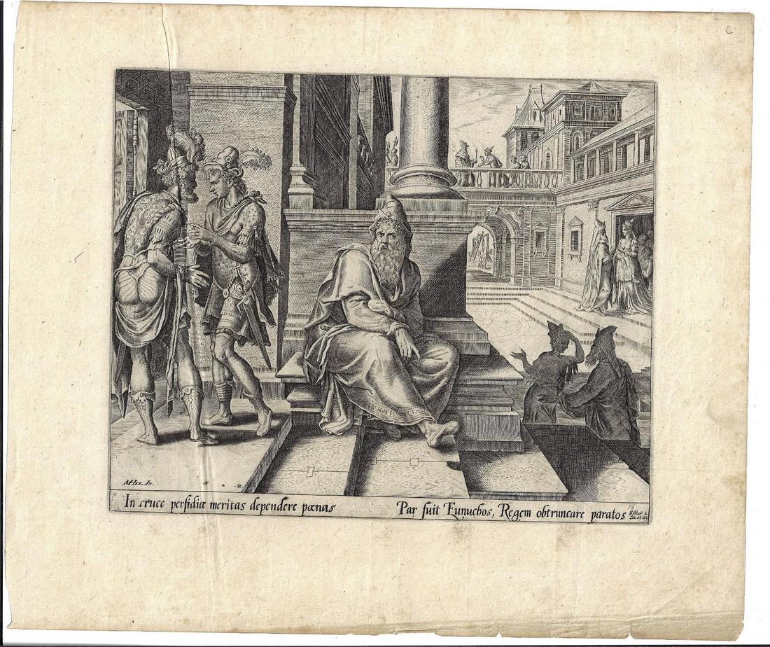 1580 Engraving Philip Galle after Heemskerck (1 of 2)