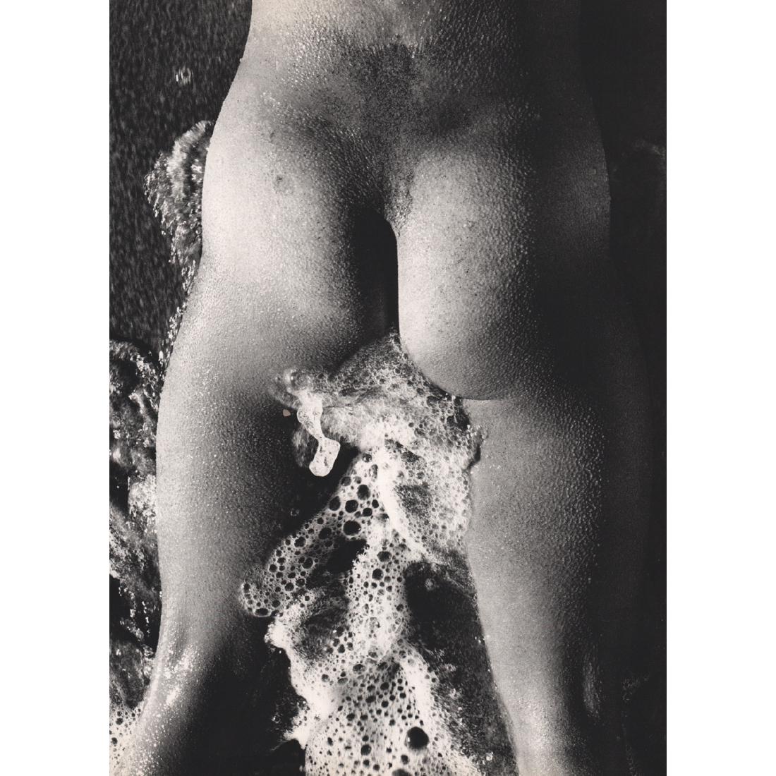 LUCIEN CLERGUE - Nude: Artist: LUCIEN CLERGUE Print Title: Nude Medium: Sheet-fed Gravure Printing Date: 1970's Printed in France Image Size: 9.5 X 13 inches Lucien Clergue August 14, 1934 – November 15, 2014) was a Frenc