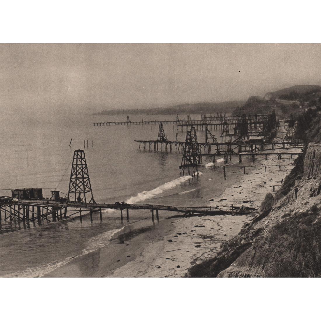 E.O. HOPPE - Oil Derricks in Southern California (1 of 1)