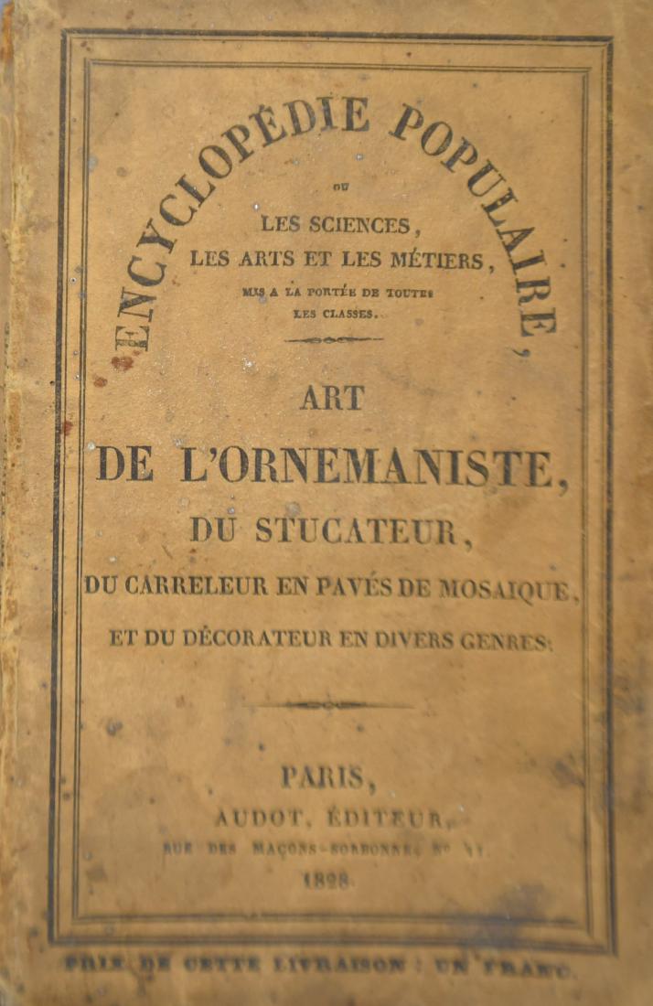 Art de l'ornemaniste, du stucateur, du carreleur en (1 of 3)