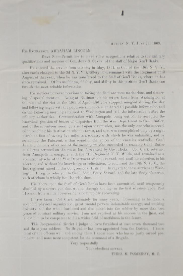 War-date printed broadside. Congressman Theodore (1 of 1)