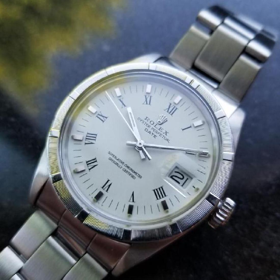 ROLEX Men's Oyster Perpetual Date 1501 Automatic c.1971 (1 of 11)