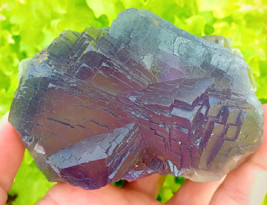840 Gram  Huge Cubic Color Change Fluorite Specimen (1 of 4)