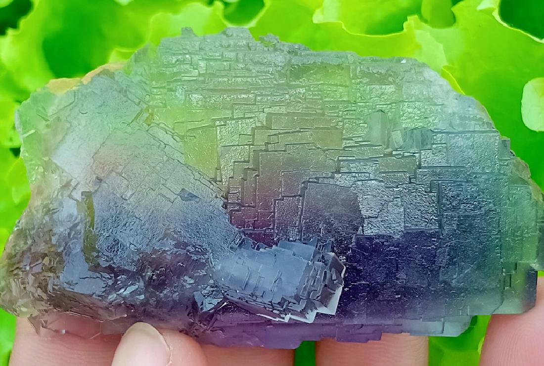 132 Gram Beautiful Color Change Fluorite Specimen (1 of 3)