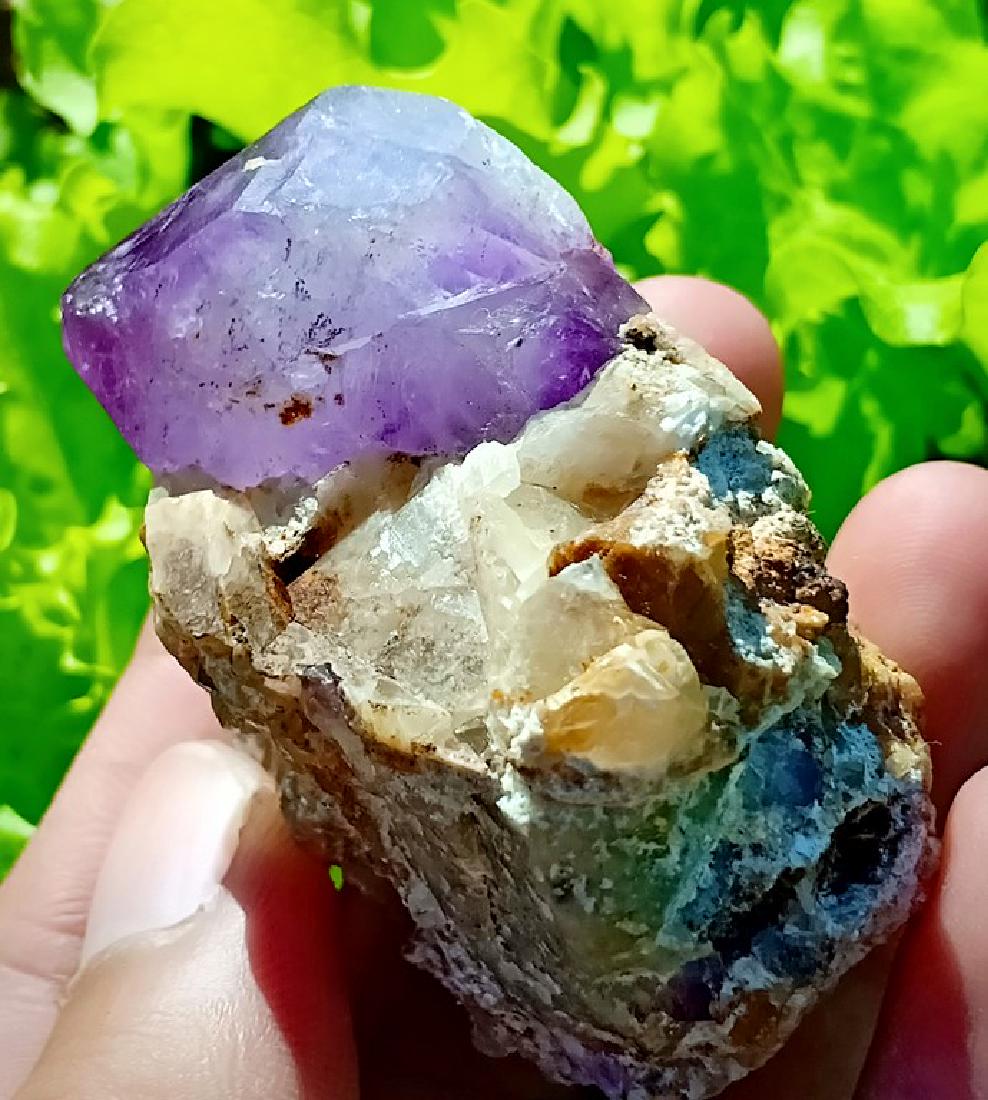 92 Gram Amethyst On Rock Specimen (1 of 3)