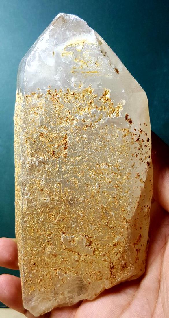 654 GRAMS NATURAL HUGE HEALING QUARTZ TERMINATED (1 of 2)