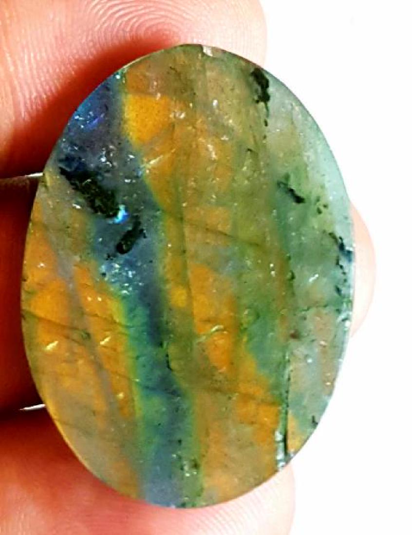 78.5 CARATS TOP QUALITY NATURAL LABRADORITE (1 of 2)